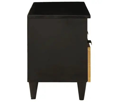 Televizoriaus Spintelė Juodas Ir Auksinis 70 X 33 X 46 Cm