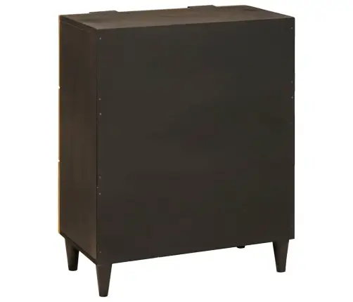 Kabalas Juodas Ir Auksinis 60 X 33 X 75 Cm Kietas Mango Medis