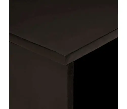 Kafijas Galdiņš Melns Un Zelts 80 X 50 X 40 Cm Vidaxl