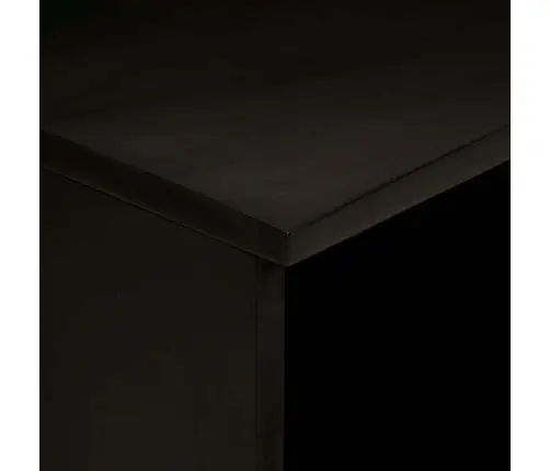 Naktsgaldiņš Ar Atvilktni 2 Pcs Melns Un Zelts 40 X 33 X 46 Cm Vidaxl