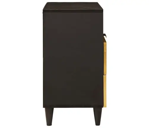 Naktsgaldiņš Ar Atvilktni 50 X 33 X 62 Cm Cieta Mango Koksne Vidaxl