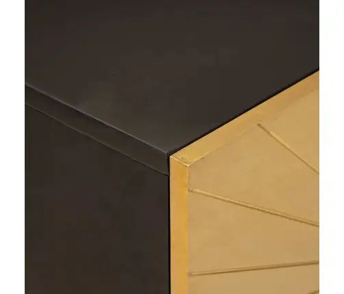 Izlietnes Skapītis Ar Plauktu Melns Un Zelts 62 X 33 X 58 Cm Vidaxl Izlietnes Skapītis Ar Plauktu Melns Un Zelts 62 X 33 X 58 Cm Vidaxl