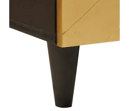 Izlietnes Skapītis Ar Plauktu Melns Un Zelts 62 X 33 X 58 Cm Vidaxl Izlietnes Skapītis Ar Plauktu Melns Un Zelts 62 X 33 X 58 Cm Vidaxl