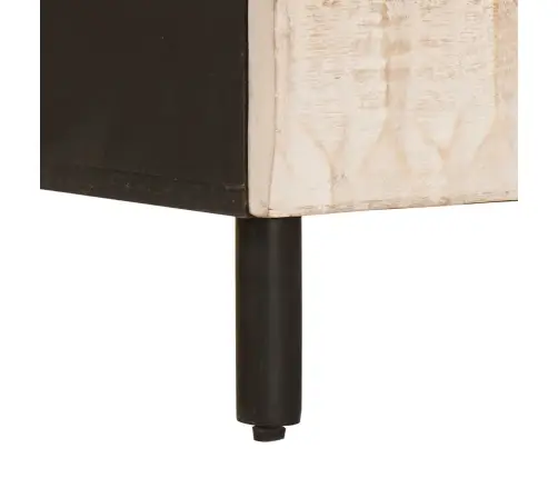 Öölambi Kapp Sahtliga Valge 50 X 33 X 60 Cm Tugev Mango Puu