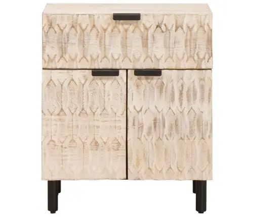 Öölambi Kapp Sahtliga Valge 50 X 33 X 60 Cm Tugev Mango Puu