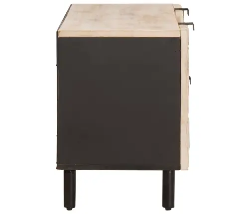 Televizora Skapīša Baltā Mazgāšana Apdare 105 X 33,5 X 46 Cm Vidaxl