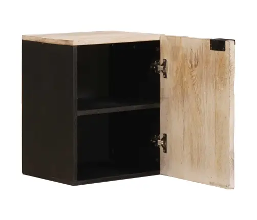 Vannitoa Rippkapp Uksega Valge 38 X 33 X 48 Cm Tugev Mango Puu