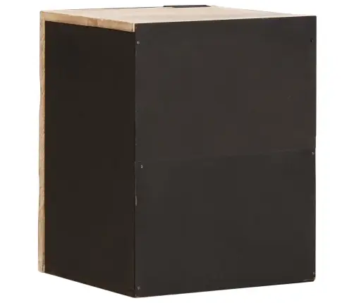 Vannitoa Rippkapp Uksega Valge 38 X 33 X 48 Cm Tugev Mango Puu