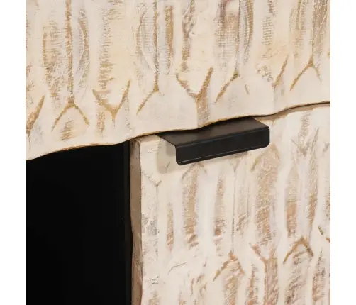 Puse Vienkrāsains Baltā Mazgāšana Apdare Vidaxl