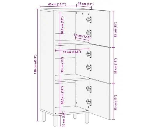 Augstais Skapītis Cits Baltā Mazgāšana Apdare Vidaxl