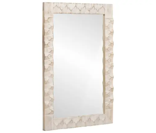 Vannitoa Peegel Peegliga Valge Pesu Viimistlus 50 X 70 X 2,5 Cm