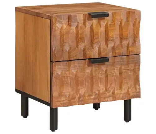 Öölambi Kapp 2 Pcs Pruun 40 X 33,5 X 46 Cm Tugev Mango Puu