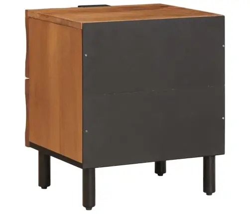 Öölambi Kapp 2 Pcs Pruun 40 X 33,5 X 46 Cm Tugev Mango Puu