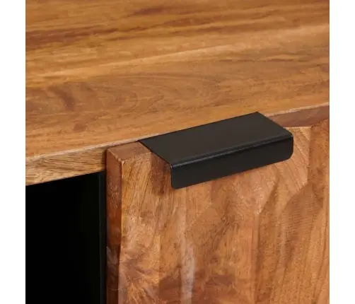 Televizora Skapīša Akācijas Brūnais Apdare 105 X 33,5 X 46 Cm Vidaxl