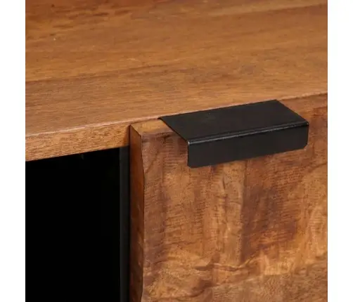 Kafijas Galdiņš Brūna 80 X 50 X 40 Cm Cieta Mango Koksne Vidaxl