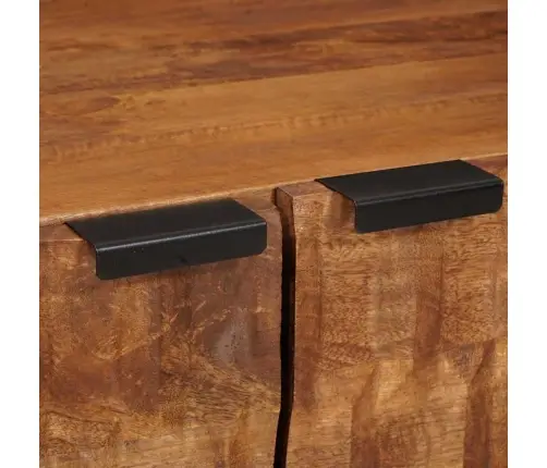 Kafijas Galdiņš Brūna 80 X 50 X 40 Cm Cieta Mango Koksne Vidaxl