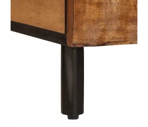 Kafijas Galdiņš Brūna 80 X 50 X 40 Cm Cieta Mango Koksne Vidaxl