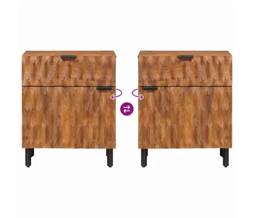 Öölambi Kapp Sahtliga Pruun 50 X 33 X 60 Cm Tugev Mango Puu