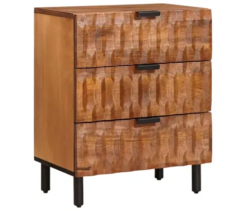 Nakts Skapītis Brūna Vidaxl