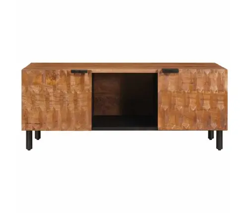 Kafijas Galdiņš Brūna 100 X 54 X 40 Cm Cieta Mango Koksne Vidaxl