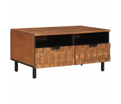 Kafijas Galdiņš Brūna 80 X 54 X 40 Cm Cieta Mango Koksne Vidaxl