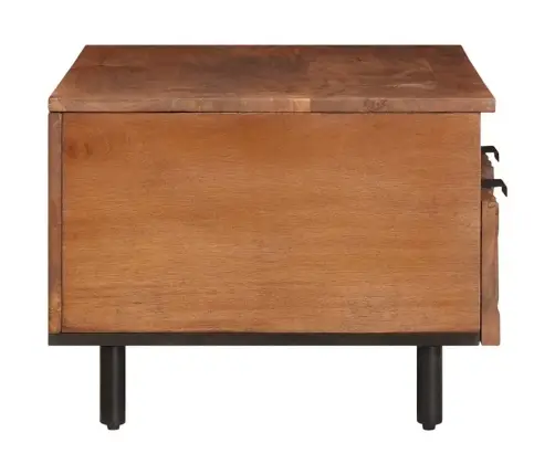 Kafijas Galdiņš Brūna 80 X 54 X 40 Cm Cieta Mango Koksne Vidaxl
