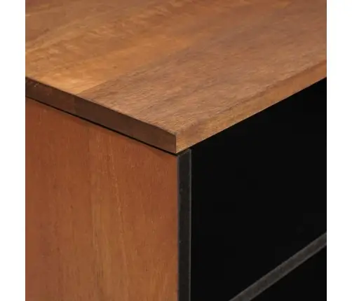 Televizora Skapīša Akācijas Brūnais Apdare 80 X 31,5 X 46 Cm Vidaxl