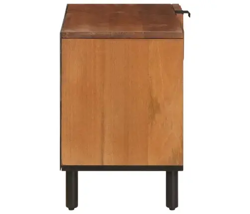 Televizora Skapīša Akācijas Brūnais Apdare 80 X 31,5 X 46 Cm Vidaxl