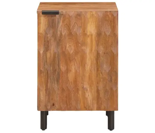 Vannitoa Kapp Riiuliga Pruun 38 X 33 X 58 Cm Tugev Mango Puu