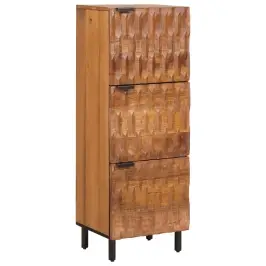 Augstais SkapÄ«tis AkÄcijas BrÅ«nais Apdare 40 X 33 X 110 Cm Vidaxl Augstais SkapÄ«tis AkÄcijas BrÅ«nais Apdare 40 X 33 X 110 Cm Vidaxl