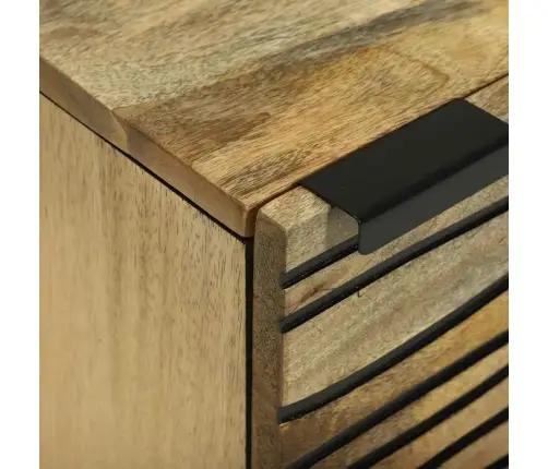 Naktsgaldiņi - 2 Gab., 40X33.5X46 Cm, Izgatavoti No Masīvkoka Mango Vidaxl