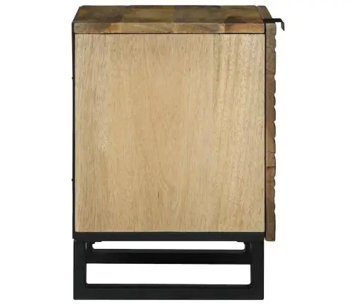 Naktsgaldiņi - 2 Gab., 40X33.5X46 Cm, Izgatavoti No Masīvkoka Mango Vidaxl