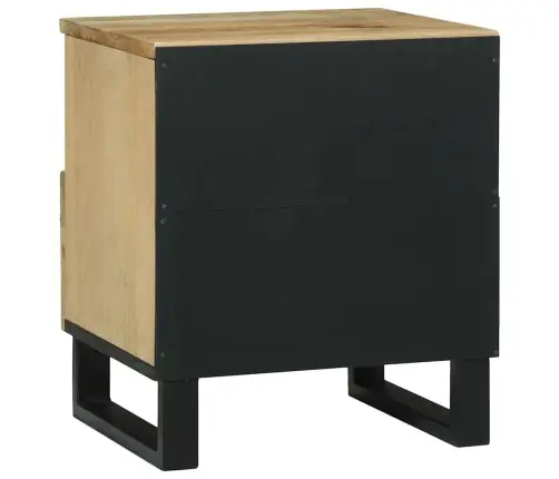 Naktsgaldiņš - 40 X 33 X 46 Cm, Cietais Mangrovju Koks Vidaxl