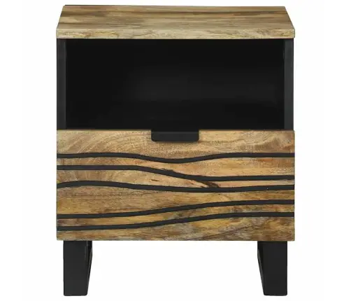 Naktsgaldi, 2 Gab. Komplekts, 40 X 33 X 46 Cm, Izgatavoti No Masīvkoka Mango Vidaxl