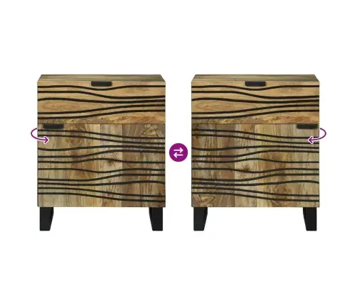 Öölambi Kapp Sahtliga Pruun 50 X 33 X 60 Cm Mangopuit Öölambi Kapp Sahtliga Pruun 50 X 33 X 60 Cm Mangopuit