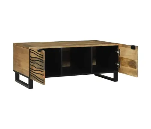 Kafijas Galds 100X54X40 Cm - Masīvkoks Mango Vidaxl