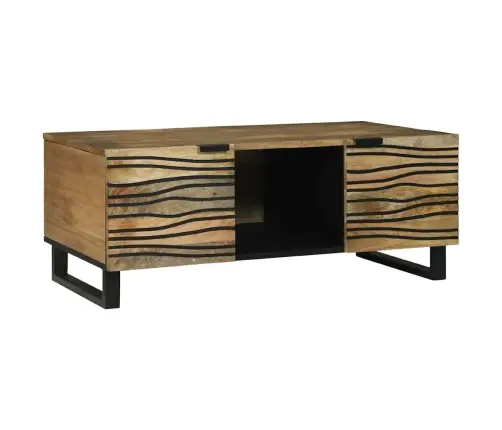 Kafijas Galds 100X54X40 Cm - Masīvkoks Mango Vidaxl