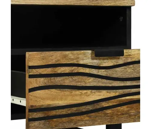 Kafijas Galdiņš - 80 X 54 X 40 Cm - Ciets Mango Koks Vidaxl