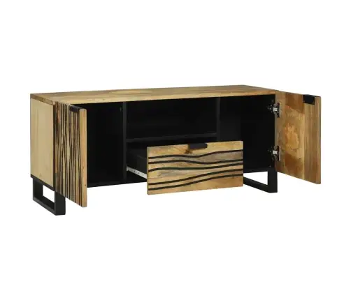 Tv Statīvs - 105 X 33.5 X 46 Cm, Izgatavots No Masīva Mango Koka Vidaxl