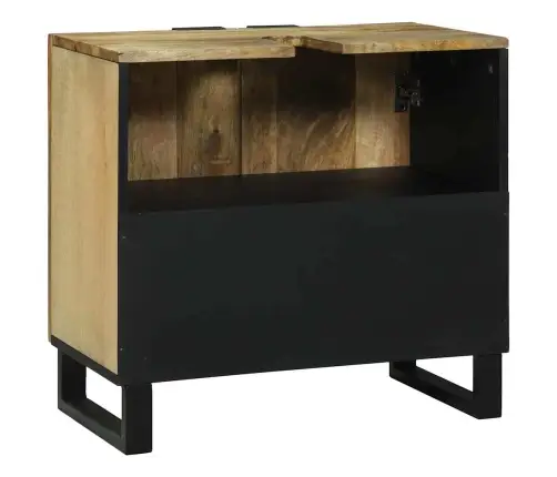 Vonios Kriauklės Spinta Ruda 62 X 33 X 58 Cm Apdirbta Mediena