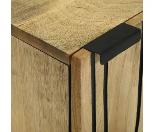 Vannasistabas Sienas Skapītis - 38 X 33.5 X 48 Cm, Izgatavots No Cieta Un Inžinierijas Koka. Vidaxl