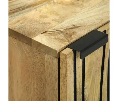 Skapītis - 40 X 33.5 X 75 Cm - Masīvkoka Mango Vidaxl