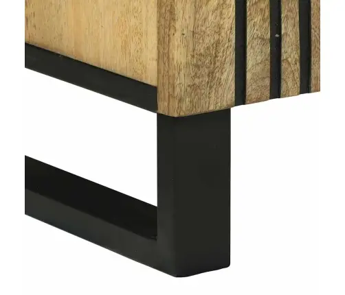 Sānu Galds 60X33.5X75 Cm - Masīvkoka Mango Vidaxl