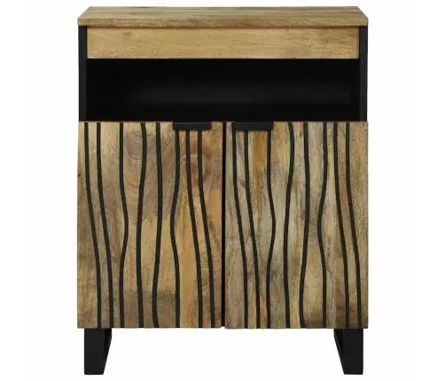 Sānu Galds 60X33.5X75 Cm - Masīvkoka Mango Vidaxl