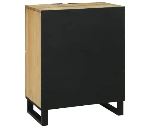 Skapītis 60 X 33.5 X 75 Cm - Izgatavots No Mango Masīvkoka Un Inženierijas Koka Vidaxl