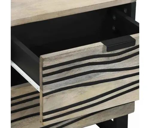 Nakts Skapīši 2 Pcs Valriekstu Koks 40 X 33.5 X 46 Cm Vidaxl