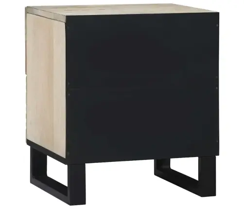 Nakts Skapīši 2 Pcs Valriekstu Koks 40 X 33.5 X 46 Cm Vidaxl