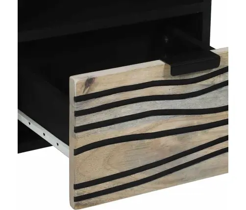 Izklaides Centri Un Tv Statīvi Balts Un Melns 70 X 33.5 X 46 Cm Vidaxl