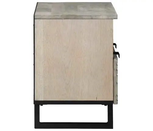 Izklaides Centri Un Tv Statīvi Balts Un Melns 70 X 33.5 X 46 Cm Vidaxl