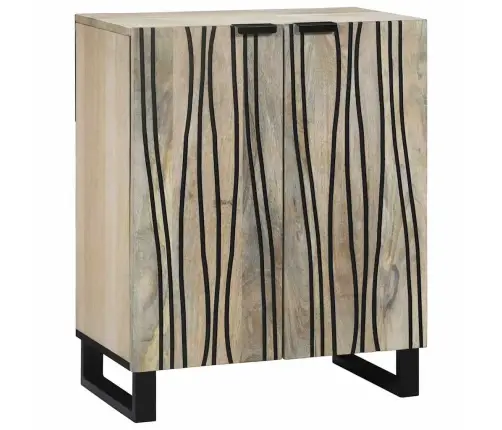 Kabalas Balta 60 X 33.5 X 75 Cm Mango Medienos Masyvas